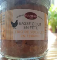Trio de volaille en terrine Basse cour en fête