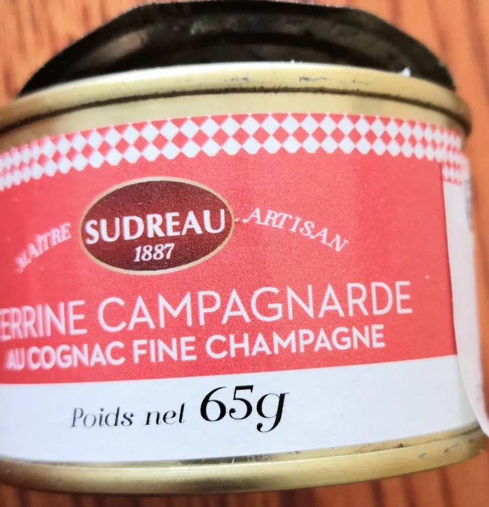 Terrine campagnarde au Cognac fine champagne