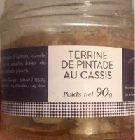 Terrine de pintade au cassis