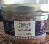 Terrine de pintade au cassis