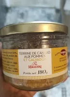 Terrine de canard aux pommes et calvados