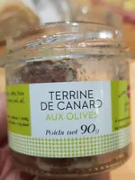 Terrine de canard aux olives