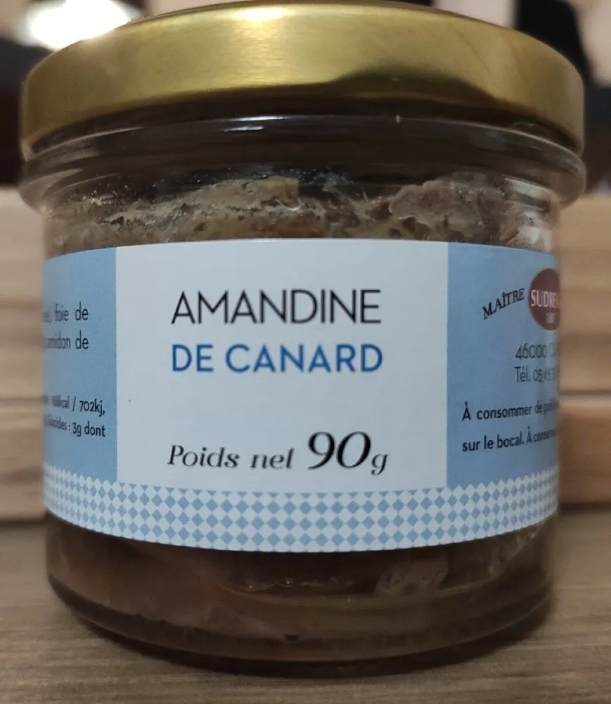 Amandine de canard