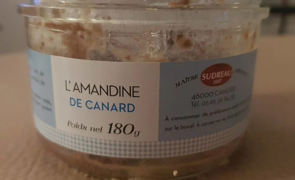 L'Amandine de canard