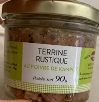 Terrine rustique au poivre de Kampot