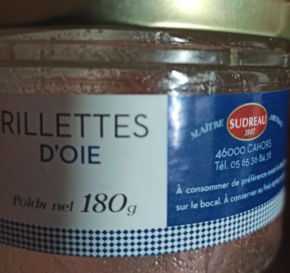 Rillettes d'oie