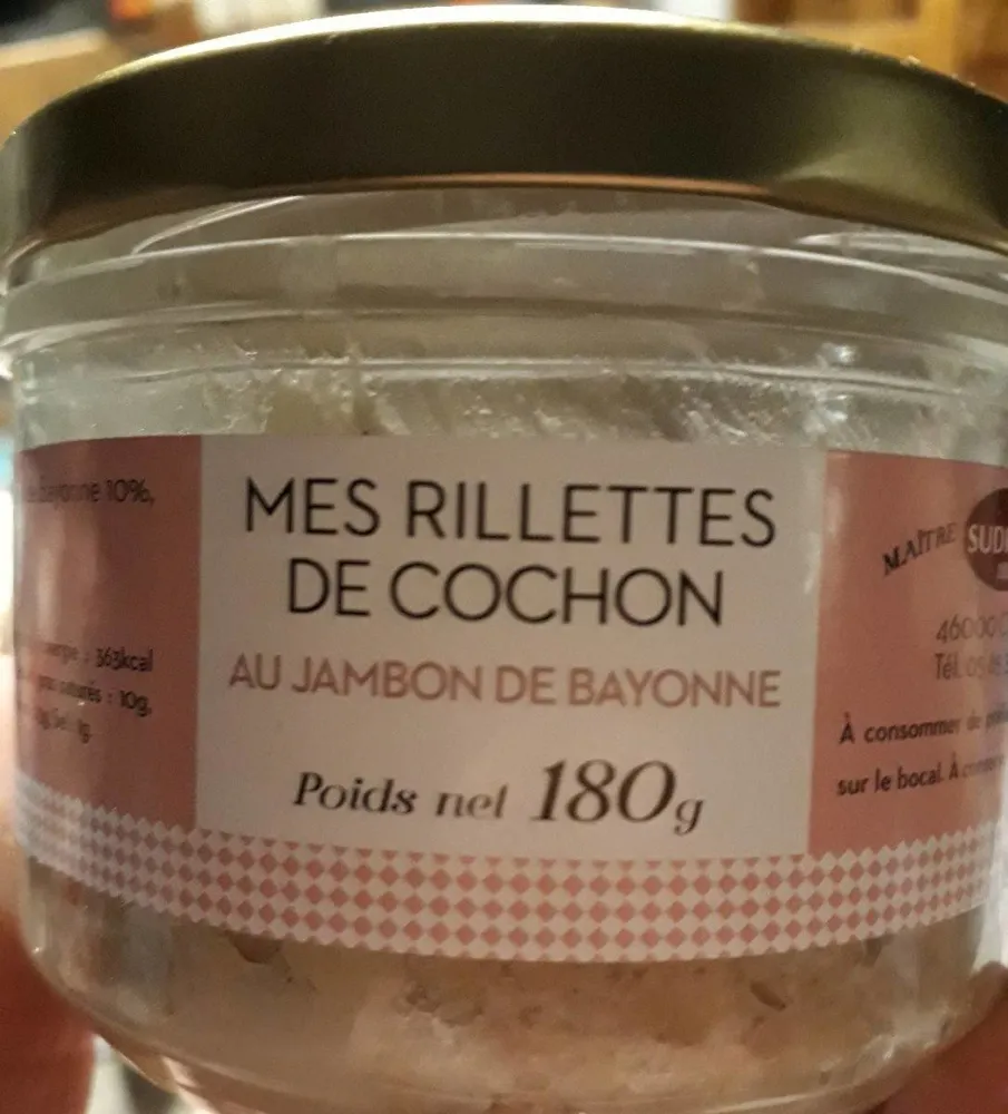 Mes rillettes de cochon
