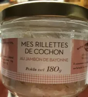 Mes rillettes de cochon