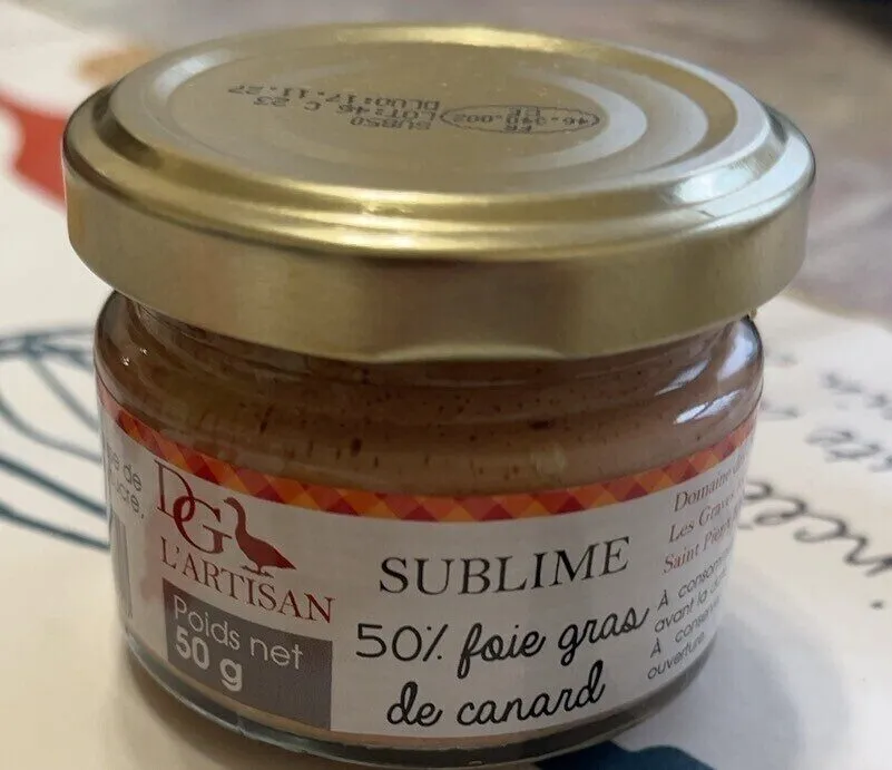 SUBLIME 50% foie gras de canard