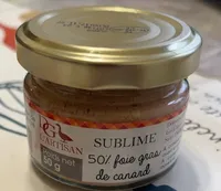 SUBLIME 50% foie gras de canard