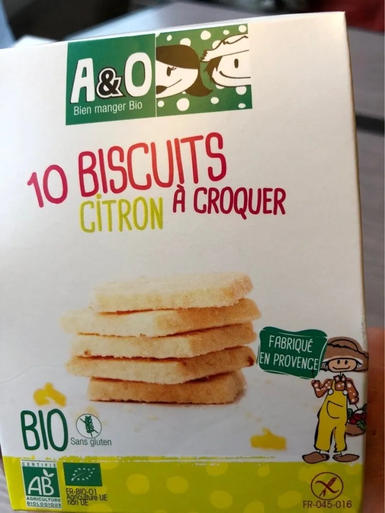 10 biscuits citron à croquer