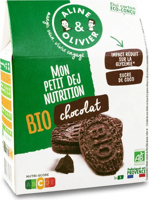 mon petit dej nutrition bio chocolat