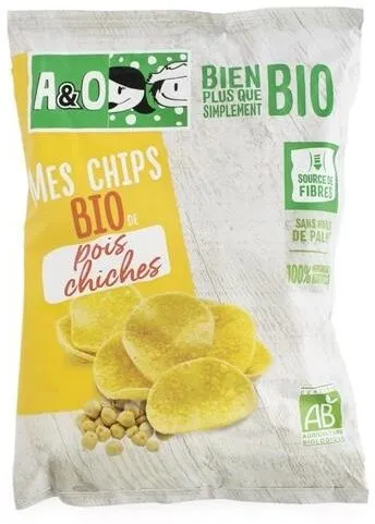 Mes chips bio pois chiches