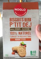 Biscuits P'TIT DEJ noisettes