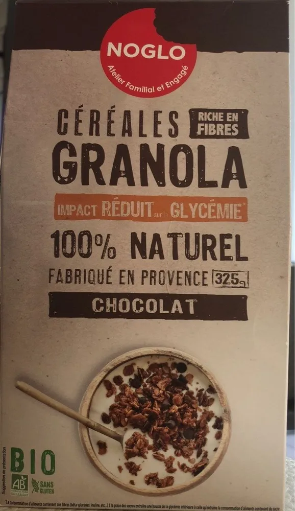 Céréales riche en fibres granolat chocolat