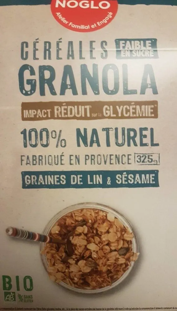 Céréales granola 100 % naturel