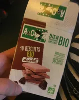 10 biscuits bio chocolat