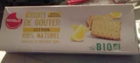 Biscuits de goûter naturel au citron