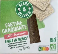 Ma tartine croquante Bio