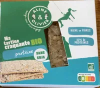 Ma tartine craquante aux graines protéinée sans soja