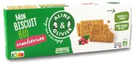 mon biscuit bio cranberry