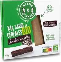 Barres de céréales au chocolat