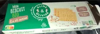 Mon biscuit bio lin avoine
