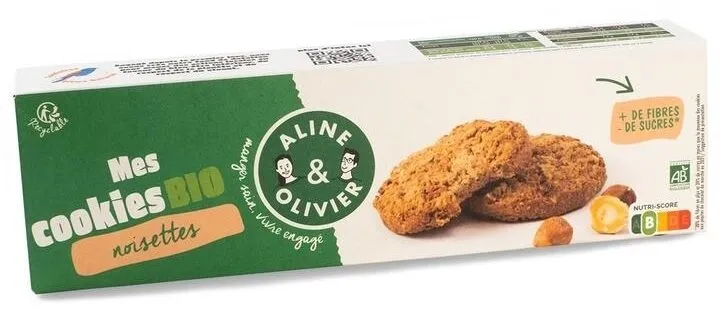 Mes cookies bio noisettes