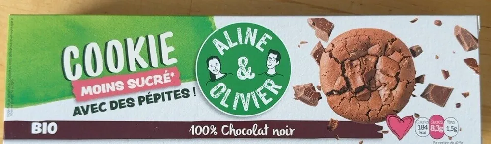 Cookies aux pépites de chocolat et cacao