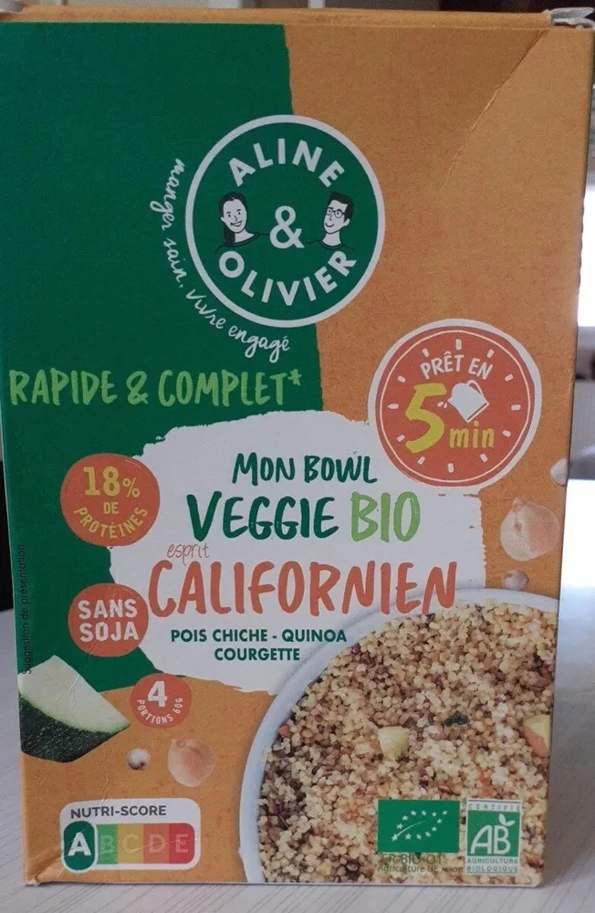 Bowl veggie bio californien
