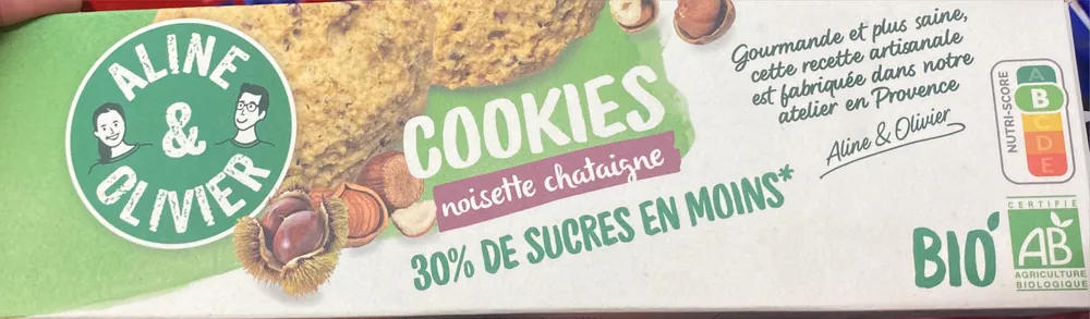 Cookie chataignes & noisettes