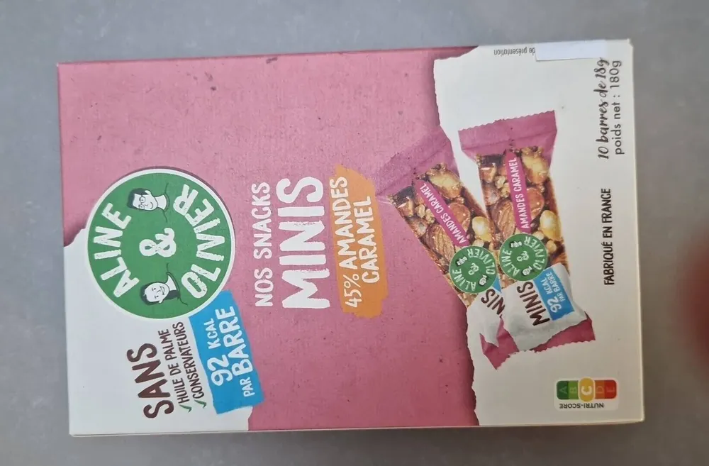 Nos snacks minis