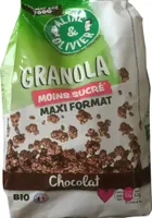 GRANOLA MOINS SUCRÉ MAXI FORMAT Chocolat