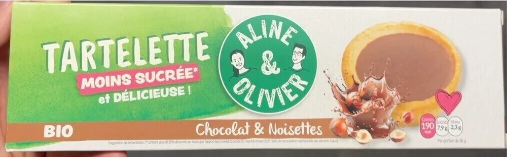 Tartelette chocolat noisettes