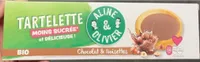 Tartelette chocolat noisettes
