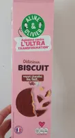 Délicieux biscuit nappé chocolat au lait