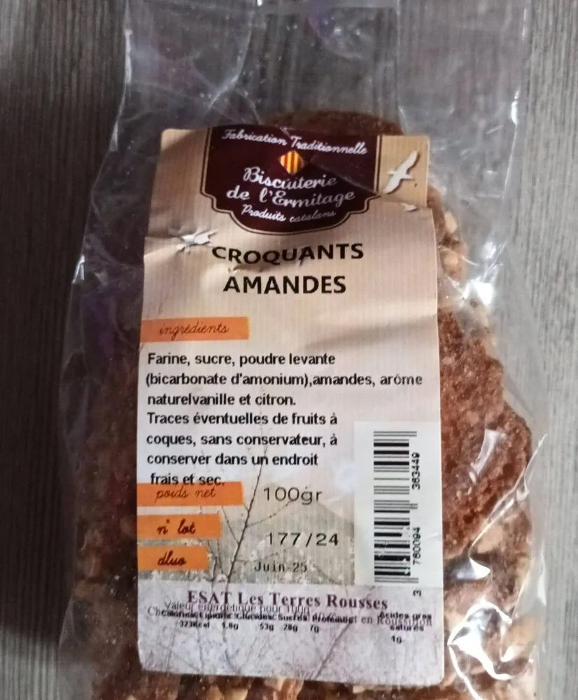 CROQUANTS AUX AMANDES