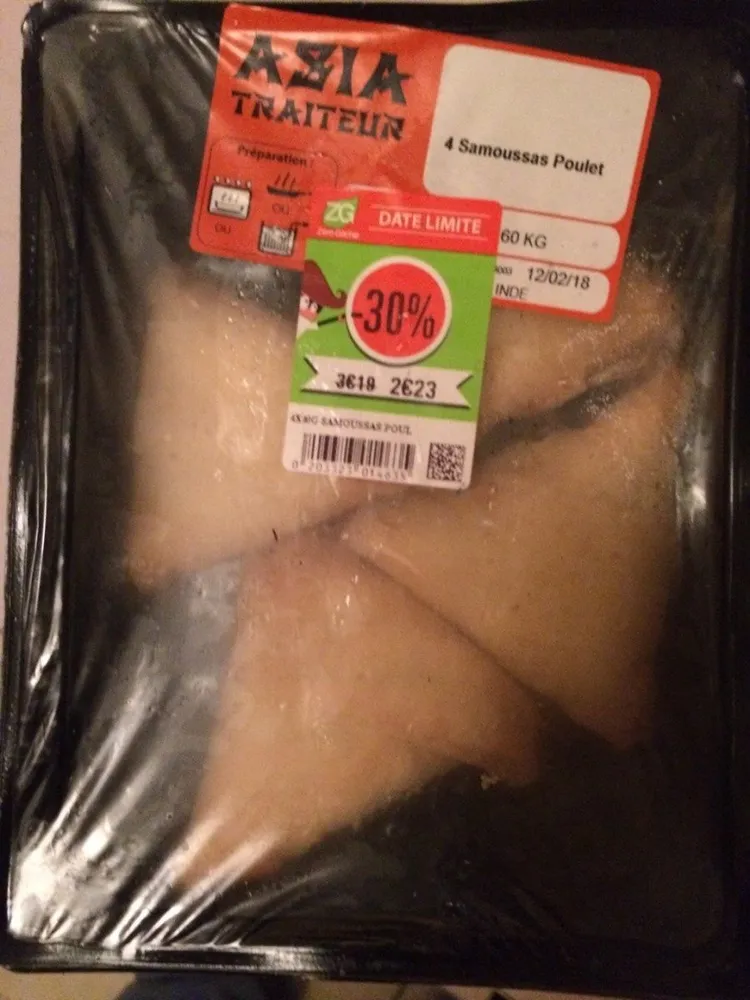 Samoussas poulet