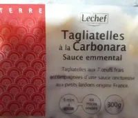 Tagliatelles carbonara