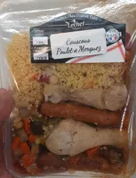 Coucous poulet et merguez