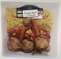 Couscous au Poulet, Merguez, Boulette de Volaille
