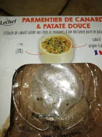 Parmentier de canard et patate douce