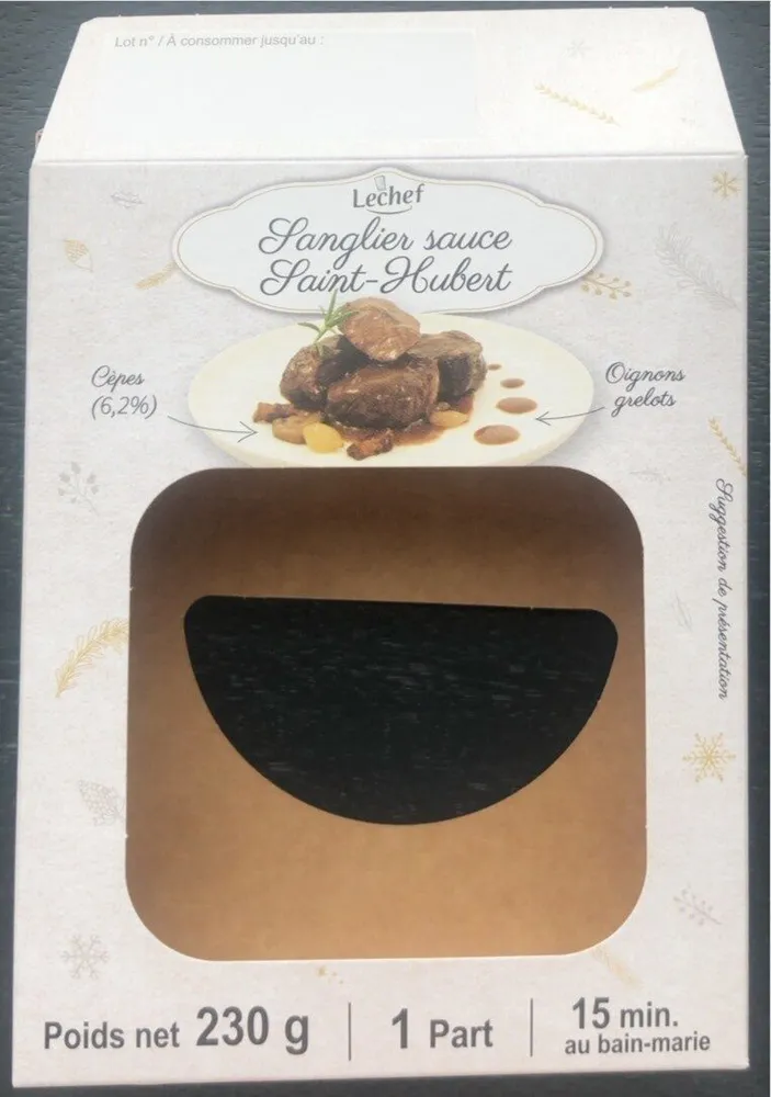 Sanglier sauce Saint-Hubert
