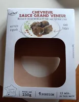 Chevreuil sauce grand veneur