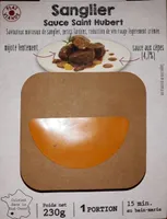Sanglier sauce saint hubert