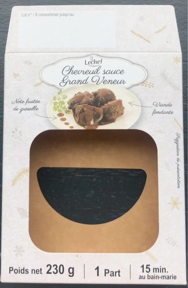 Chevreuil sauce Grand Veneur