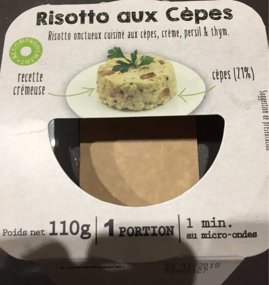 Risotto aux cèpes
