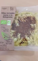 pâtes torsades à la bolognaise