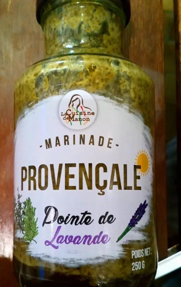 Marinade provençale pointe de lavande