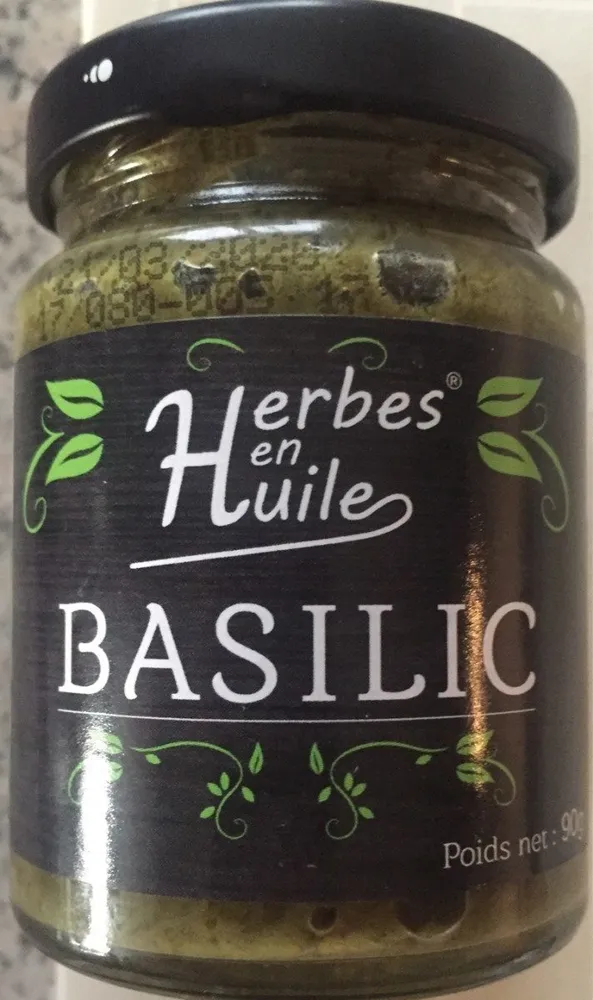 Herbes en huile Basilic